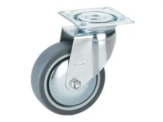 Dörner + Helmer 770200C, Svart, Metallisk, 50 kg, Termoplastisk elastomer (TPE), Kulelager, 7,5 cm, 6 cm
