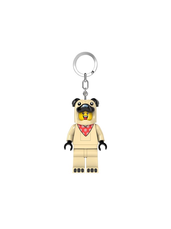 Euromic LEGO® Minifigures™ Keychain LED Light Pug