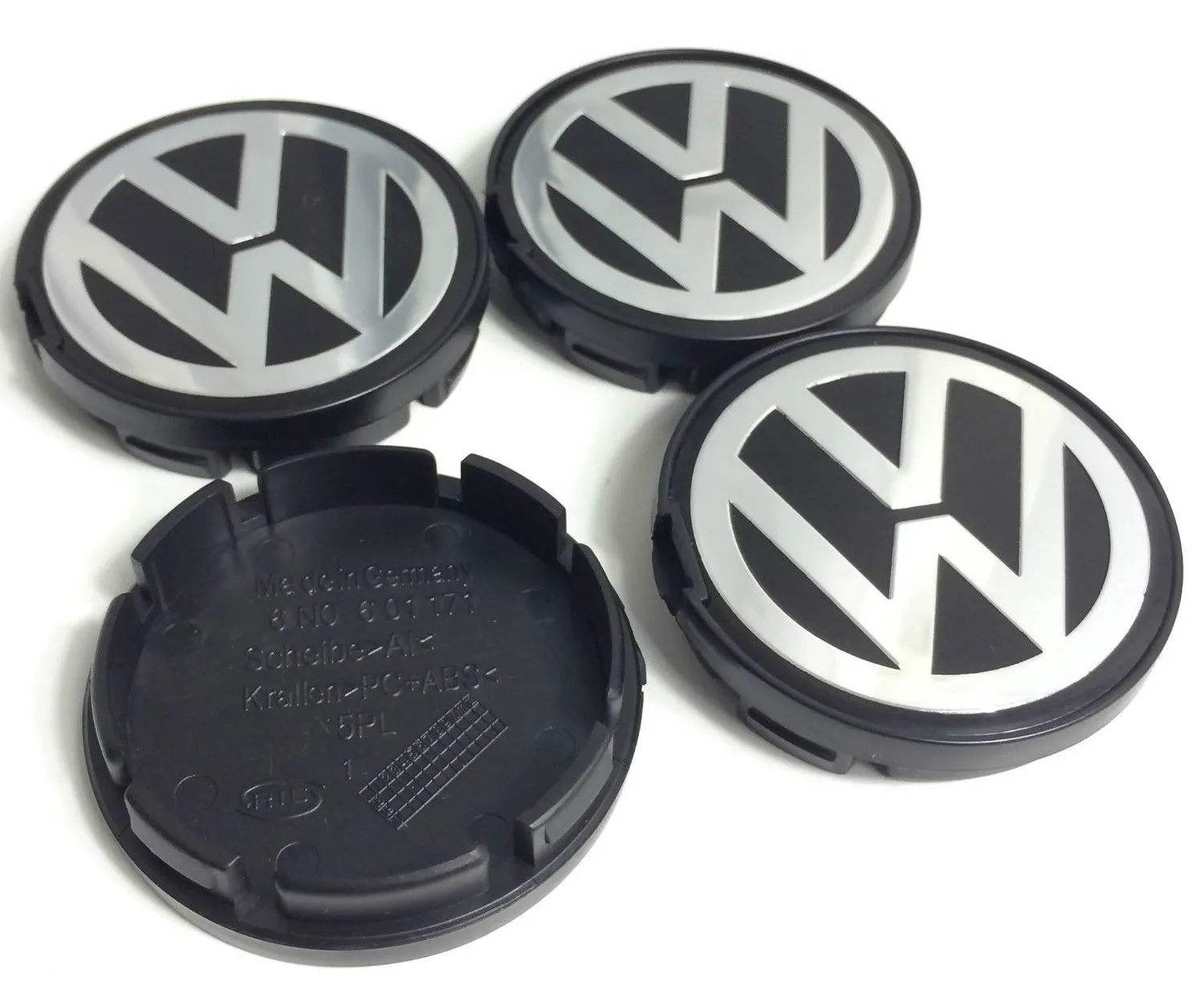 VW09 - 55MM 4-pakksenter dekker Volkswagen