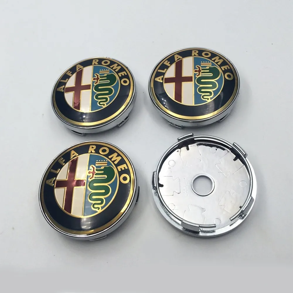 Alfa01 - 60MM 4-pakksenter dekker Alfa Romeo