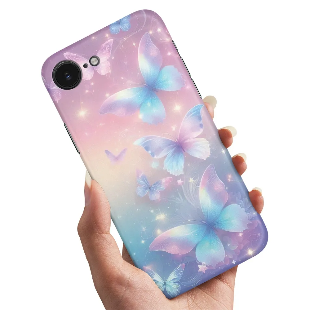 Deksel / Mobildeksel til iPhone 16e / 17e - Butterflies
