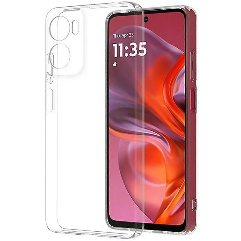 PCH gjennomsiktig silikon deksel til Motorola Moto G05