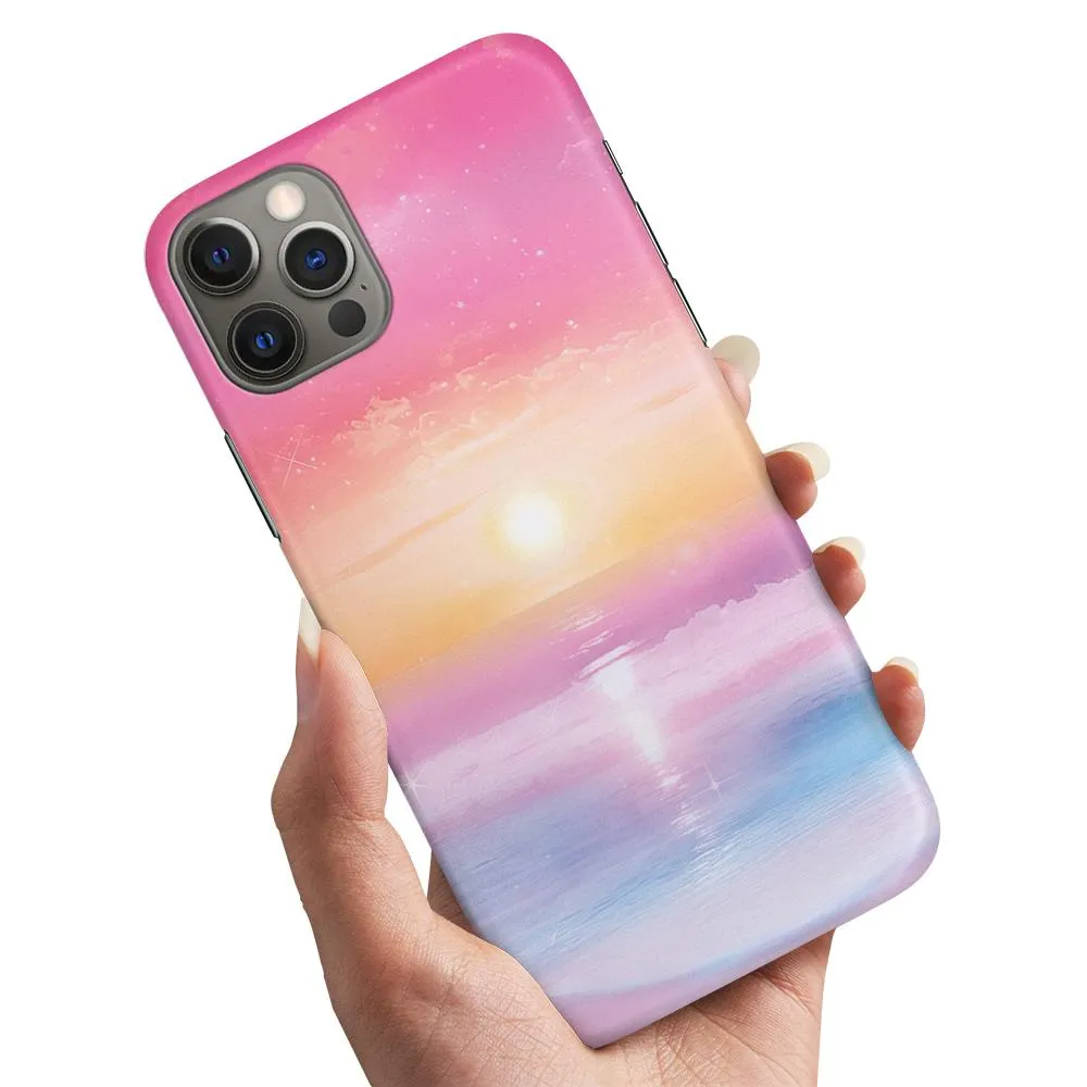 Deksel / Mobildeksel til iPhone 12 / 12 Pro - Sunset