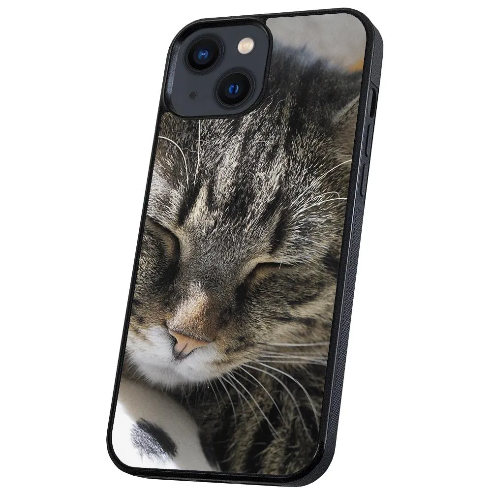 iPhone 13 - Deksel/Mobildeksel Sovende Katt