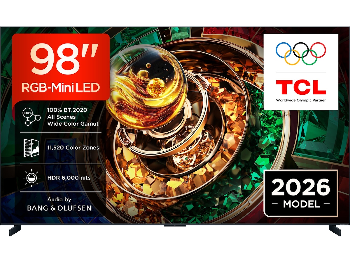 TCL RM9L 98” RGB-Mini LED 4k Smart TV (2026)