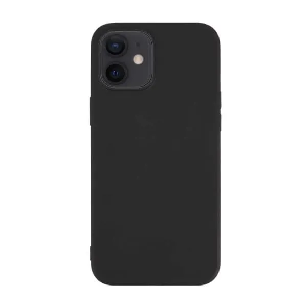 iPhone 12 Mini Thin Black Mobile Shell 1mm TPU