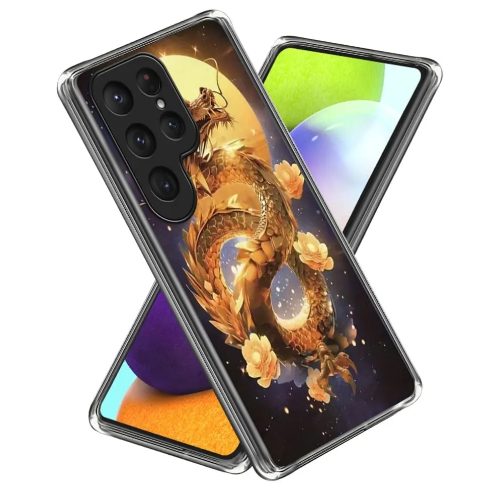 Vibe Samsung Galaxy S25 Ultra deksel - Gull Drage