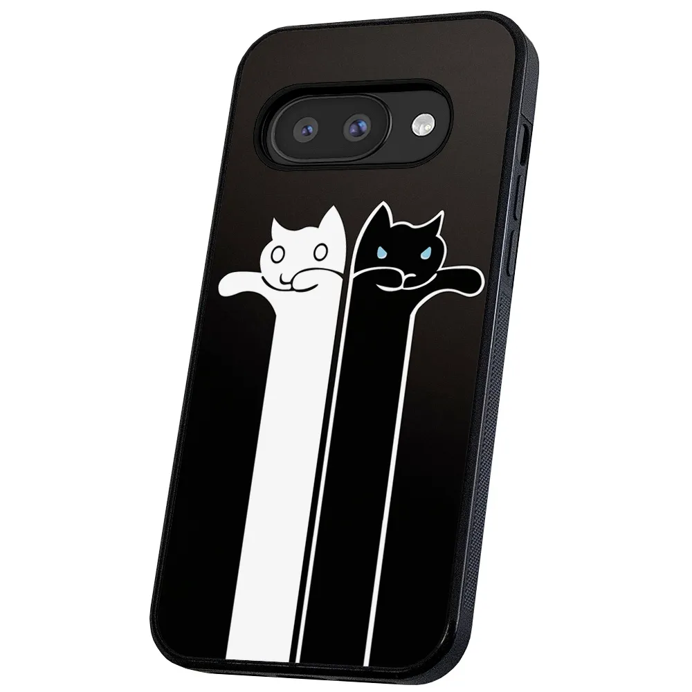 Google Pixel 9A - Deksel/Mobildeksel Avlange Katter