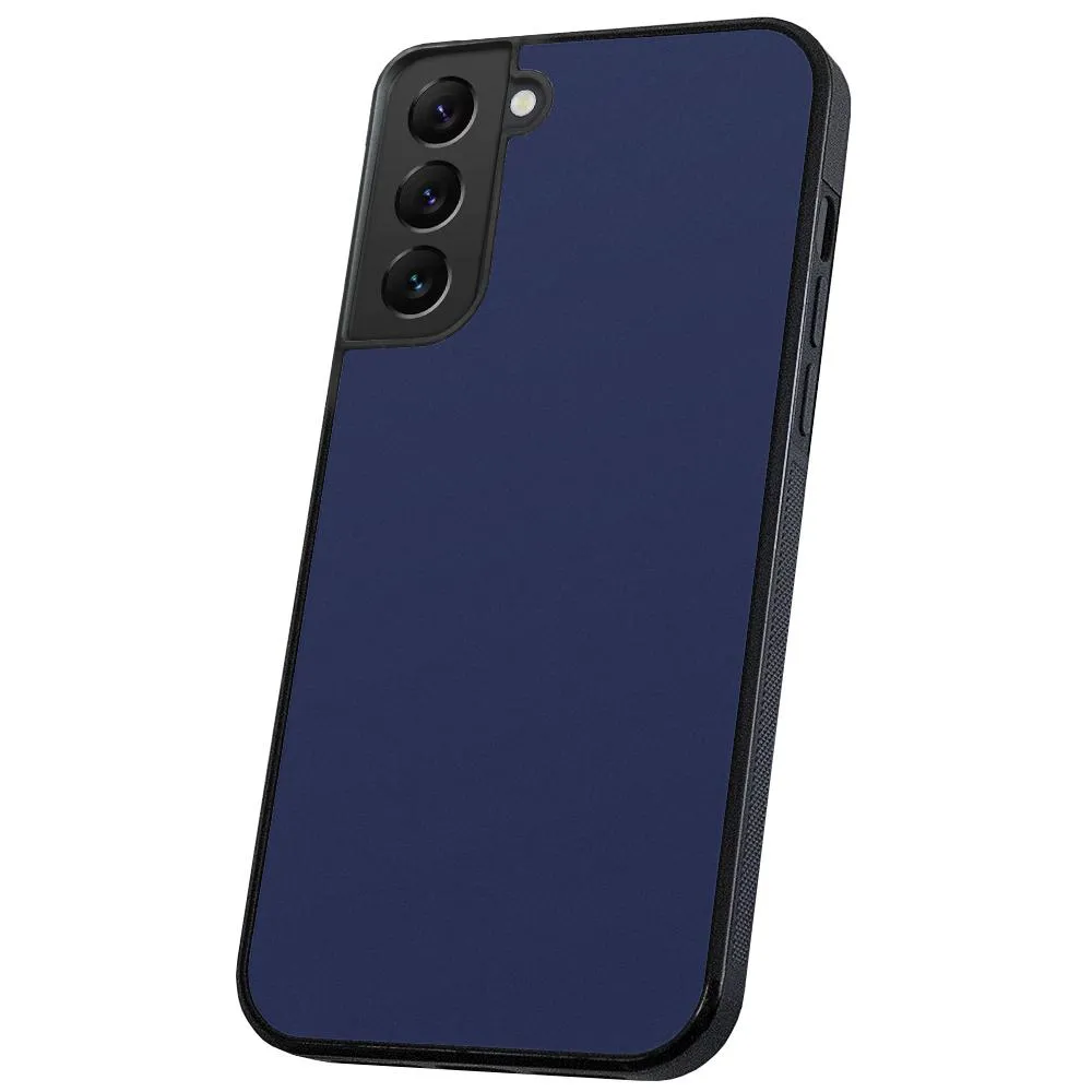 Samsung Galaxy S22 - Deksel/Mobildeksel Mørkblå