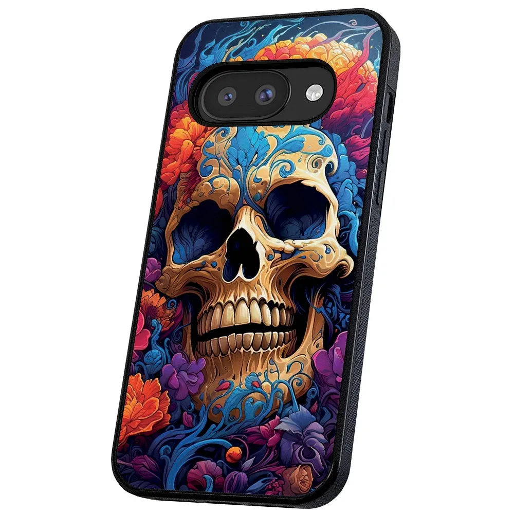 Google Pixel 9A - Deksel/Mobildeksel Skull