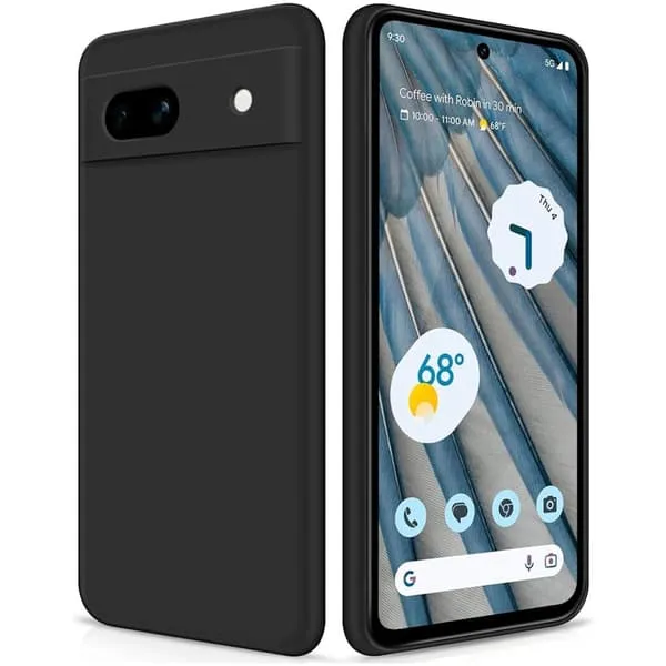 Google Pixel 7A matt svart etui