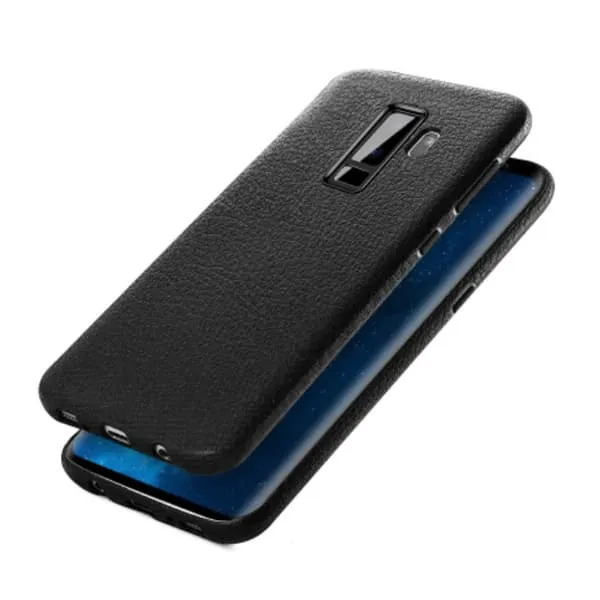 Samsung Galaxy S10 Mobile Shell Black Leather Leather