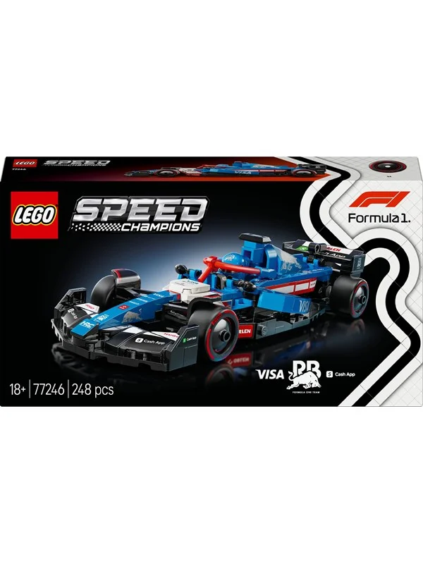LEGO Speed Champions 77246 Visa Cash App RB VCARB 01 F1®-racerbil