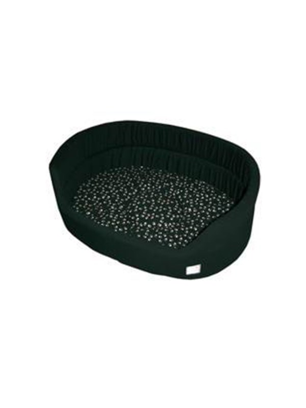 Danish Design Svart med sølvfargede poter Slumber Bed 87cm