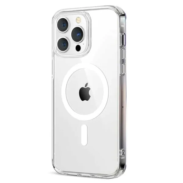 iPhone 11 Pro Max Magnetisk Mobildeksel Magsafe Kompatibelt Gjennomsiktig