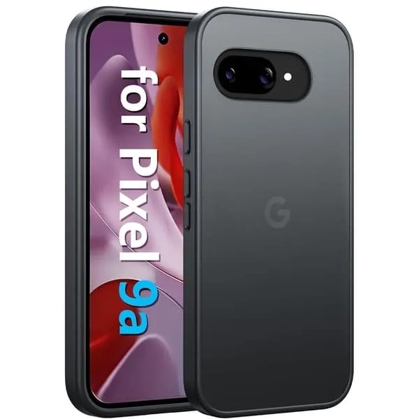 Google Pixel 9A matt svart deksel