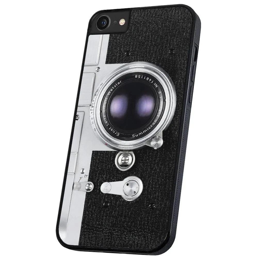 iPhone 16e/17e - Deksel/Mobildeksel Retro Kamera
