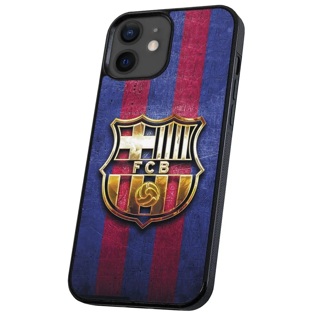 iPhone 12 Mini - Deksel/Mobildeksel FC Barcelona