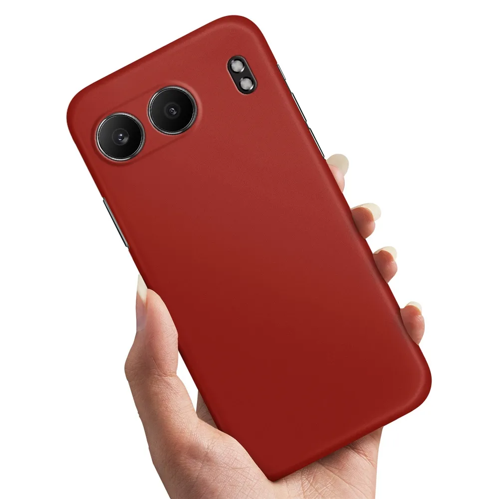 Deksel / Mobildeksel til OnePlus Nord 4 - Mørkrød
