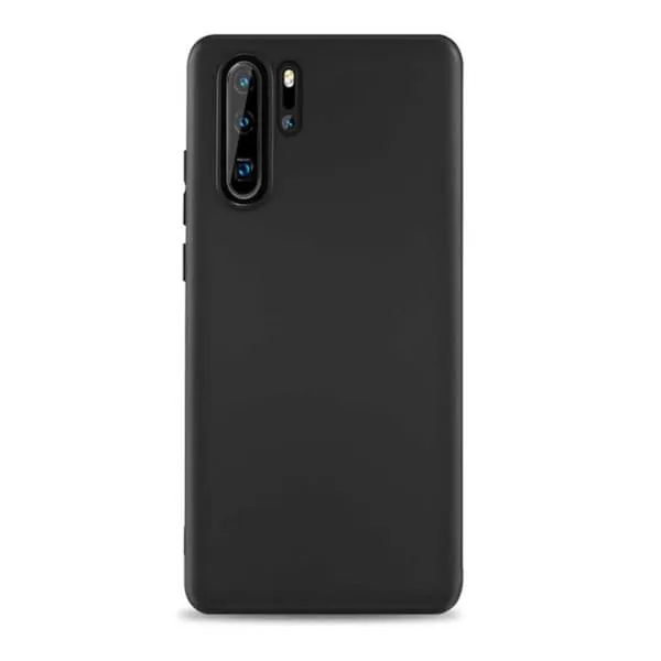 Tynn svart Huawei P30 Pro Shell Mobile Shell 1mm TPU