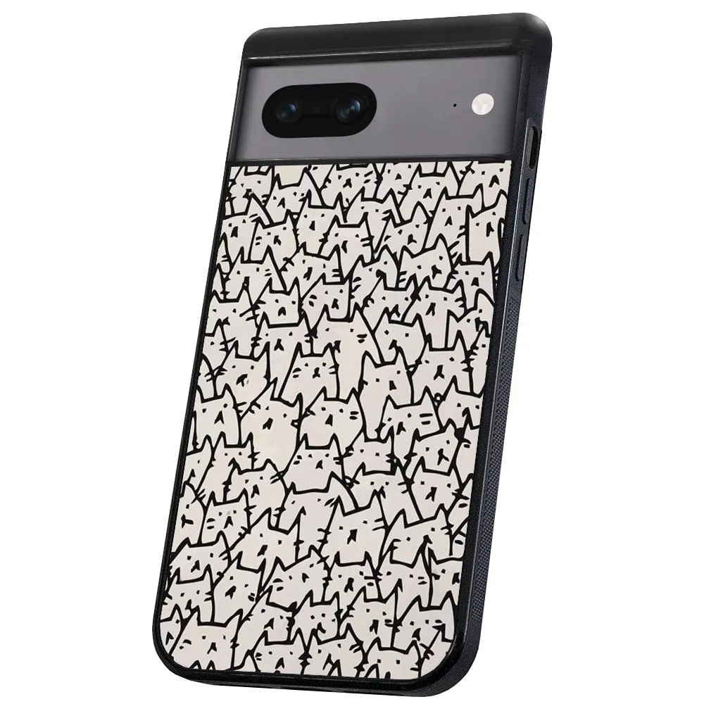 Google Pixel 7 - Deksel/Mobildeksel Kattgruppe
