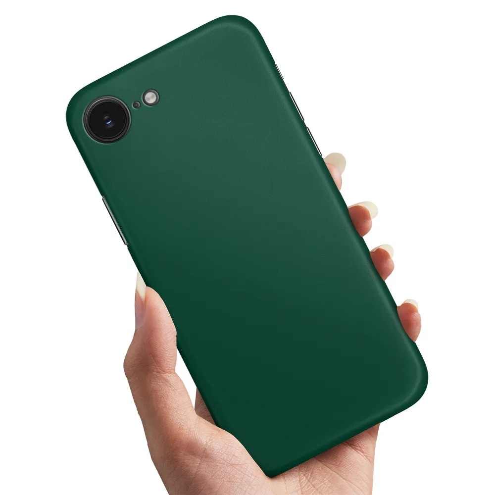 Deksel / Mobildeksel til iPhone 16e / 17e - Mørkegrønn