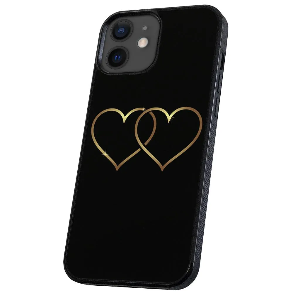 iPhone 11 - Deksel/Mobildeksel Double Hearts
