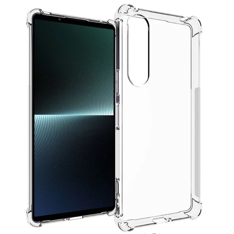 StÃ¸tsikkert silikon deksel til Sony Xperia 1 V