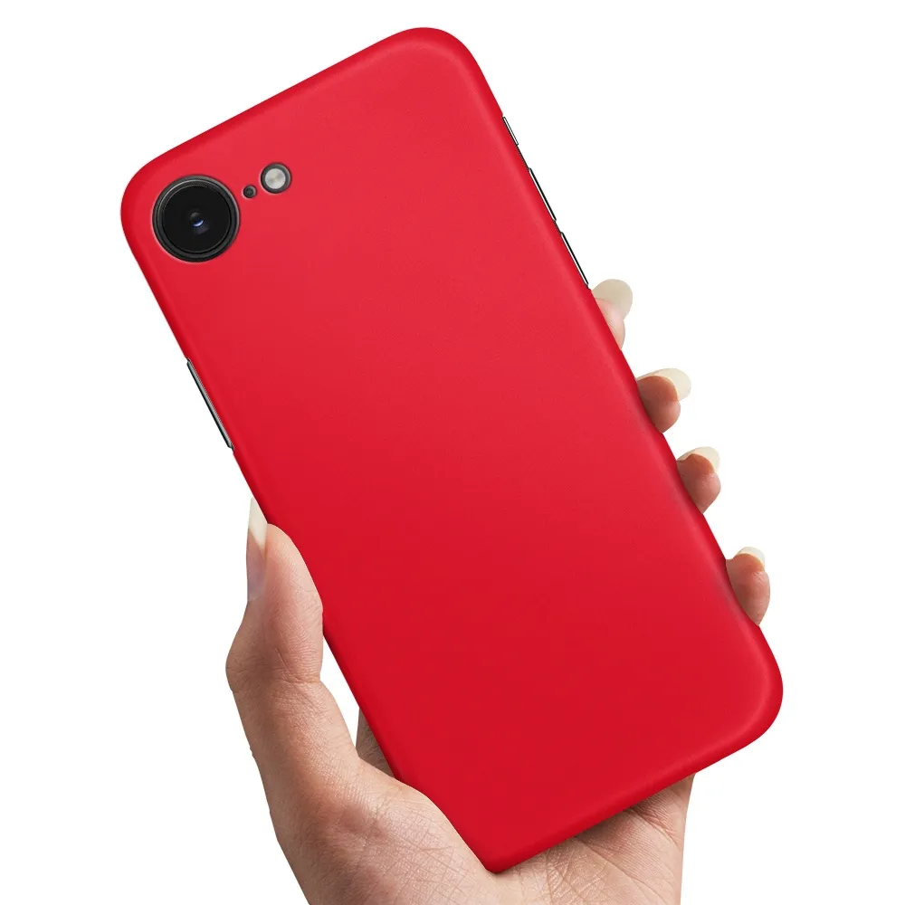 Deksel / Mobildeksel til iPhone 16e / 17e - Rød