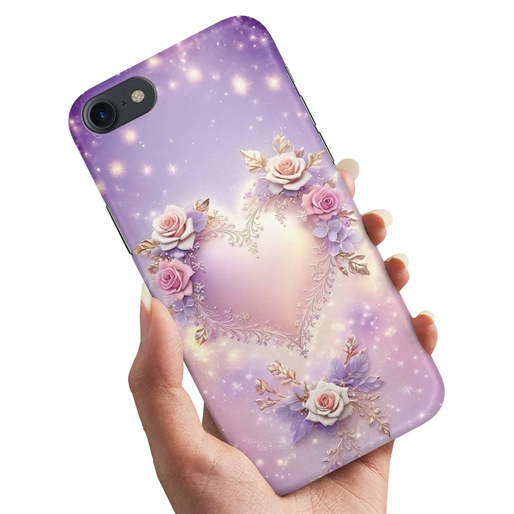 Deksel / Mobildeksel til iPhone 7 / 8 / SE - Heart