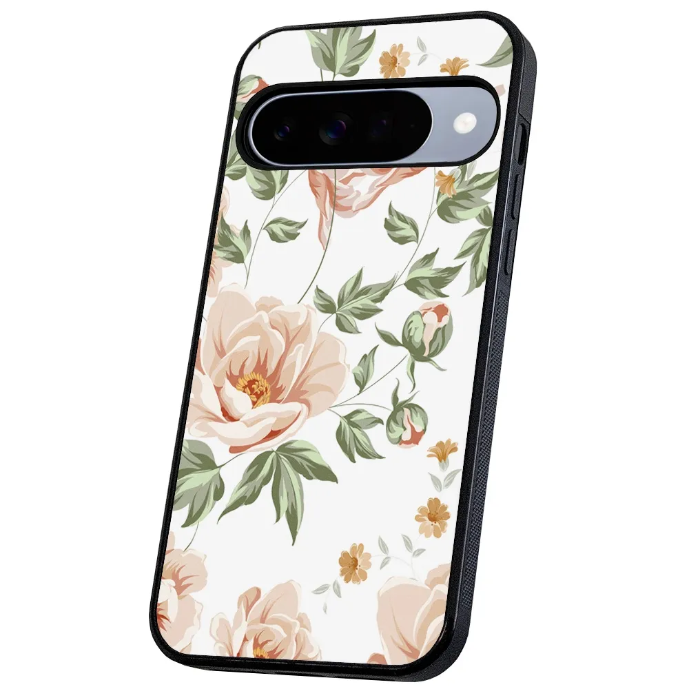 Google Pixel 10/10 Pro - Deksel/Mobildeksel Blomstermønster