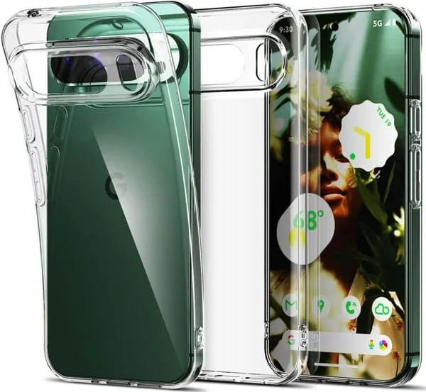 Google Pixel 9 Pro XL - Gjennomsiktig TPU-skall