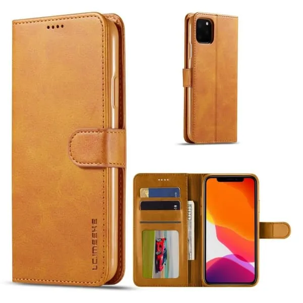 LC.IMEEKE iPhone 11 Pro Max flip etui - Brun
