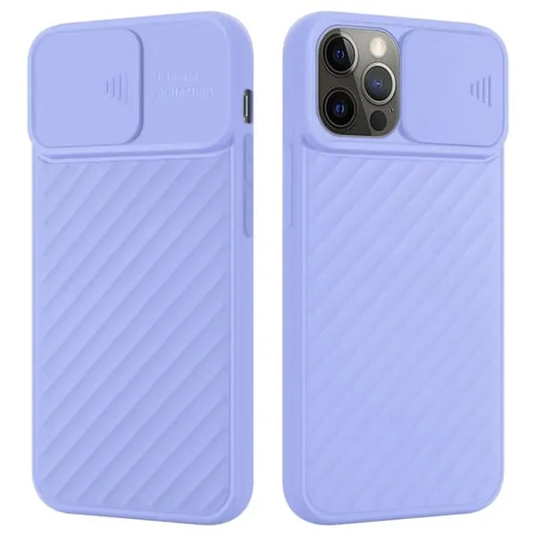 Deksel til iPhone 13 PRO MAX Beskyttelsesdeksel av fleksibelt TPU-silikon og med kamerabeskyttelse