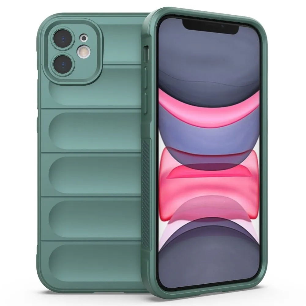 Deksel med mykt grep for iPhone 11 - Grønn