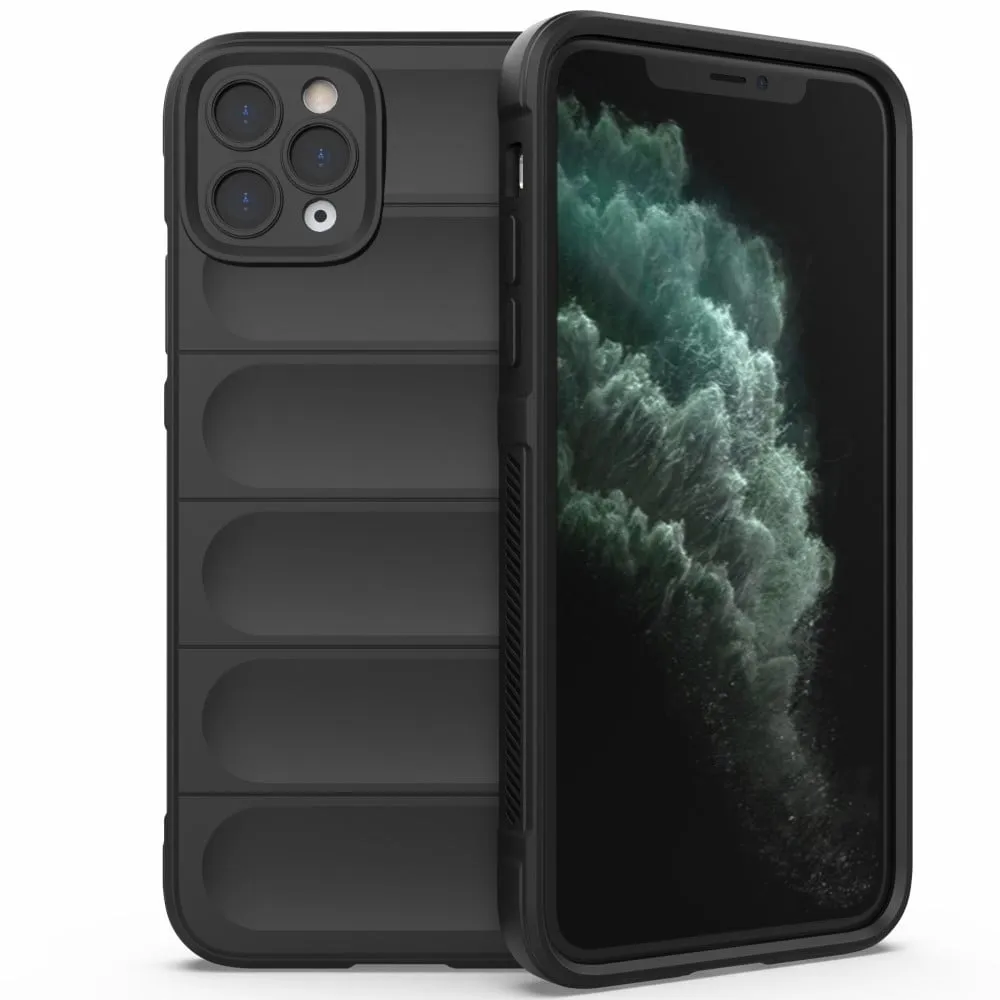 Deksel med mykt grep for iPhone 11 Pro - Svart