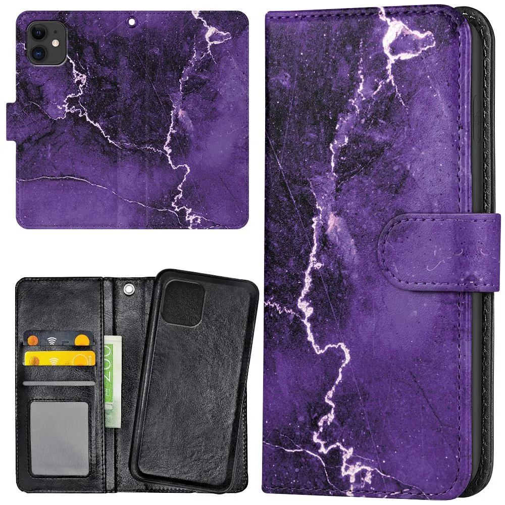 iPhone 11 - Lommebok Deksel Marmor