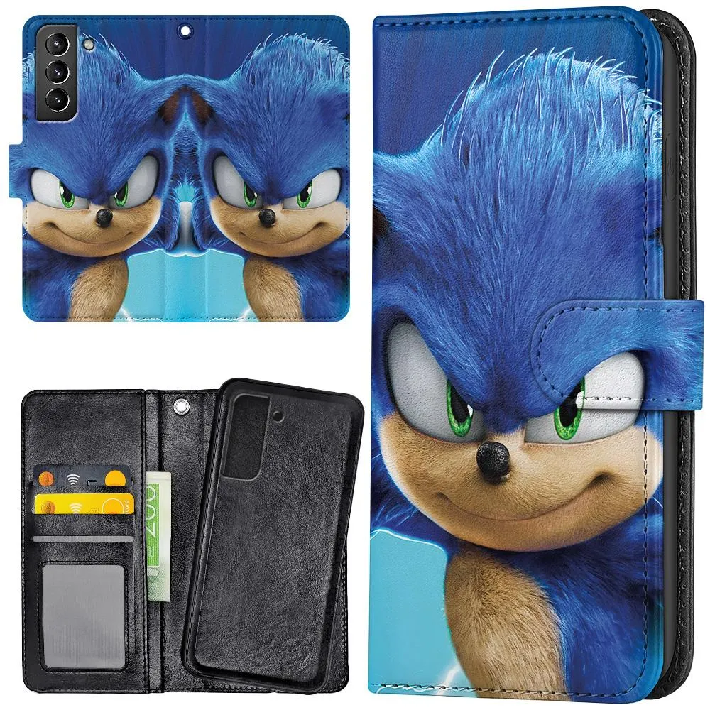 Samsung Galaxy S21 - Lommebok Deksel Sonic the Hedgehog