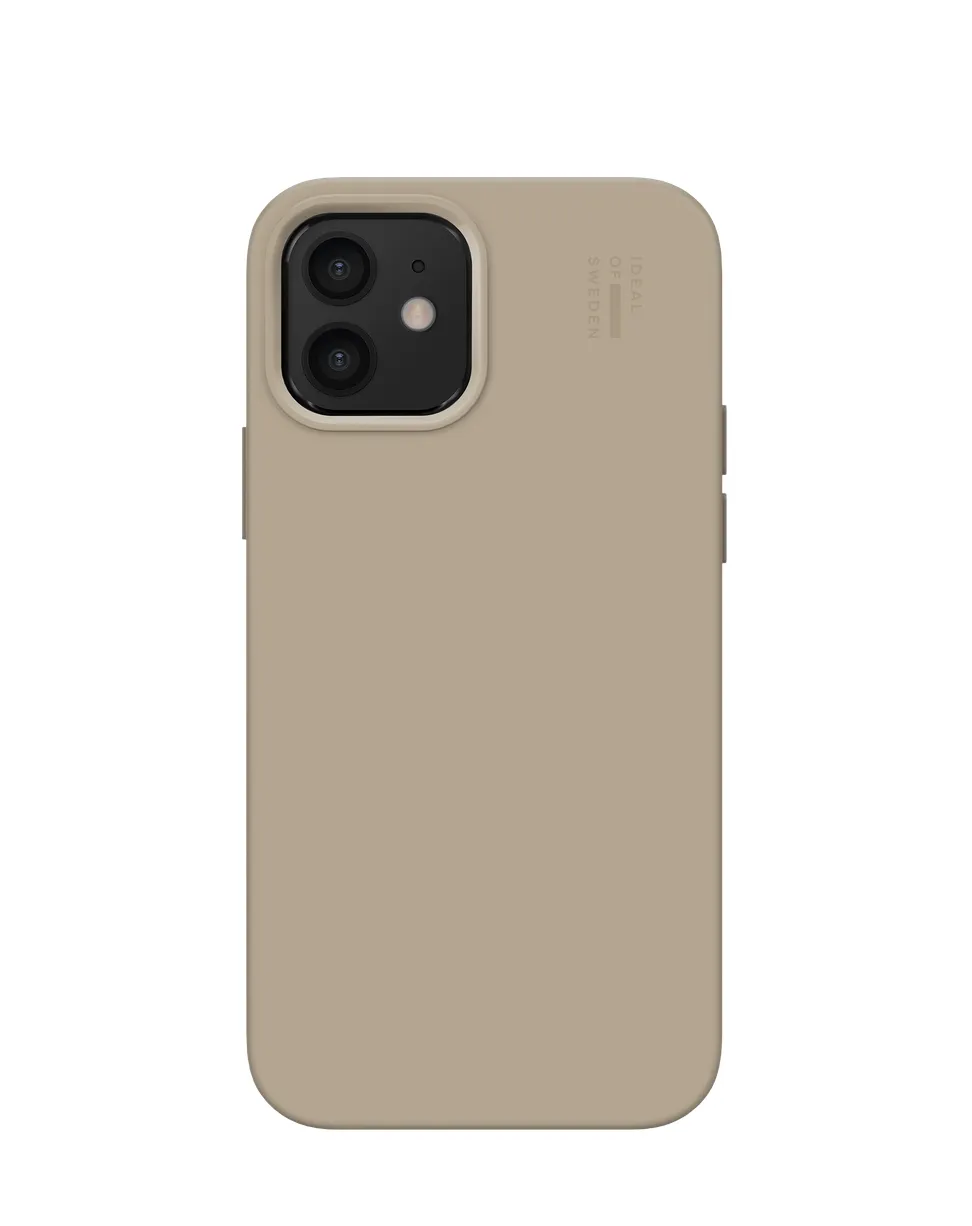 Silicone Case MagSafe iPhone 12 / 12 Pro Perfect Beige