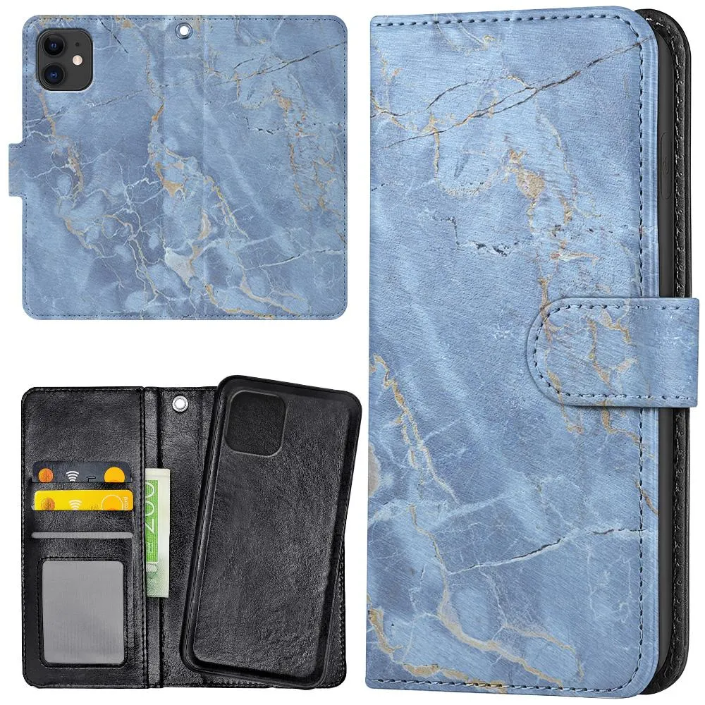 iPhone 11 - Lommebok Deksel Marmor