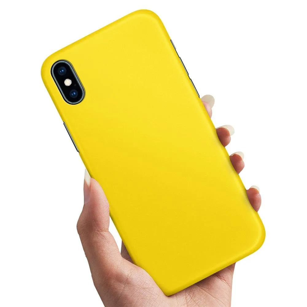 Deksel / Mobildeksel til iPhone XR - Gul
