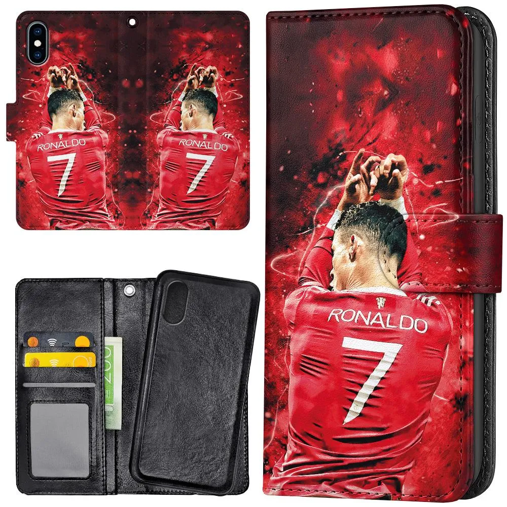 iPhone XR - Lommebok Deksel Ronaldo