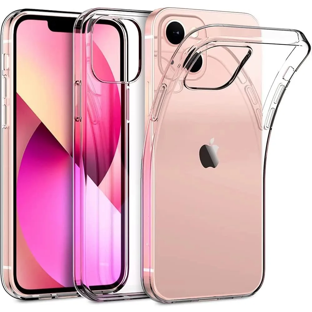 2-pack iPhone 13 PRO MAX - Silikondeksel TPU - Tynt