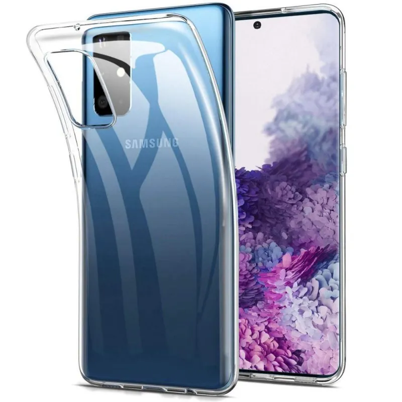 Silikondeksel gjenomsiktig til Samsung Galaxy S20