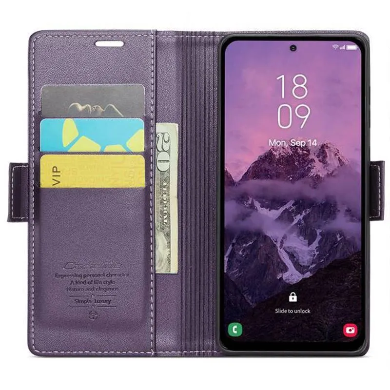 CaseMe mobildeksel 023 til Samsung Galaxy A56 5G - Lilla