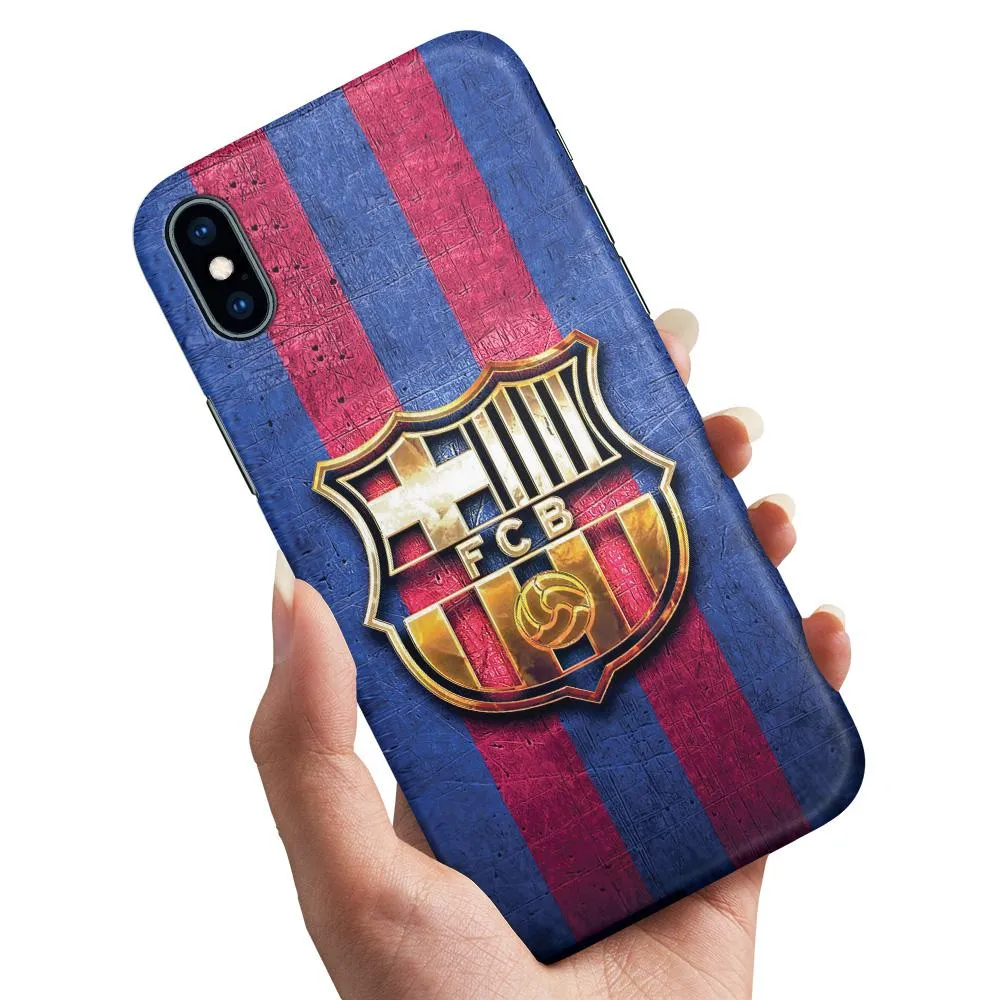 Deksel / Mobildeksel til iPhone X / XS - FC Barcelona