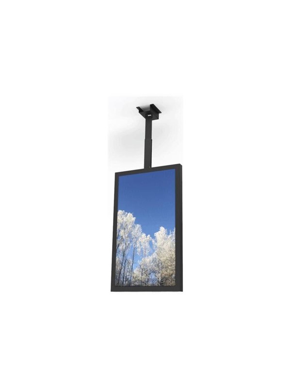 HI-ND mounting kit - portrait - for digital signage LCD panel - black - Max - recommended for 49"