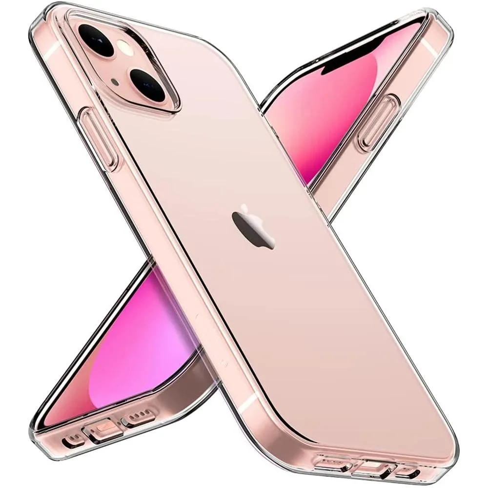 2-pack iPhone 13 - Silikondeksel TPU - Slank
