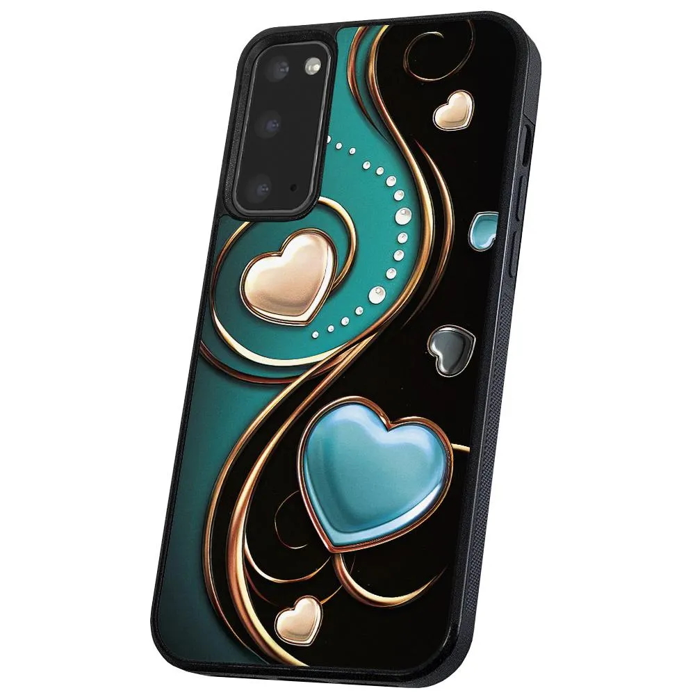 Samsung Galaxy S20 - Deksel/Mobildeksel Hjerter