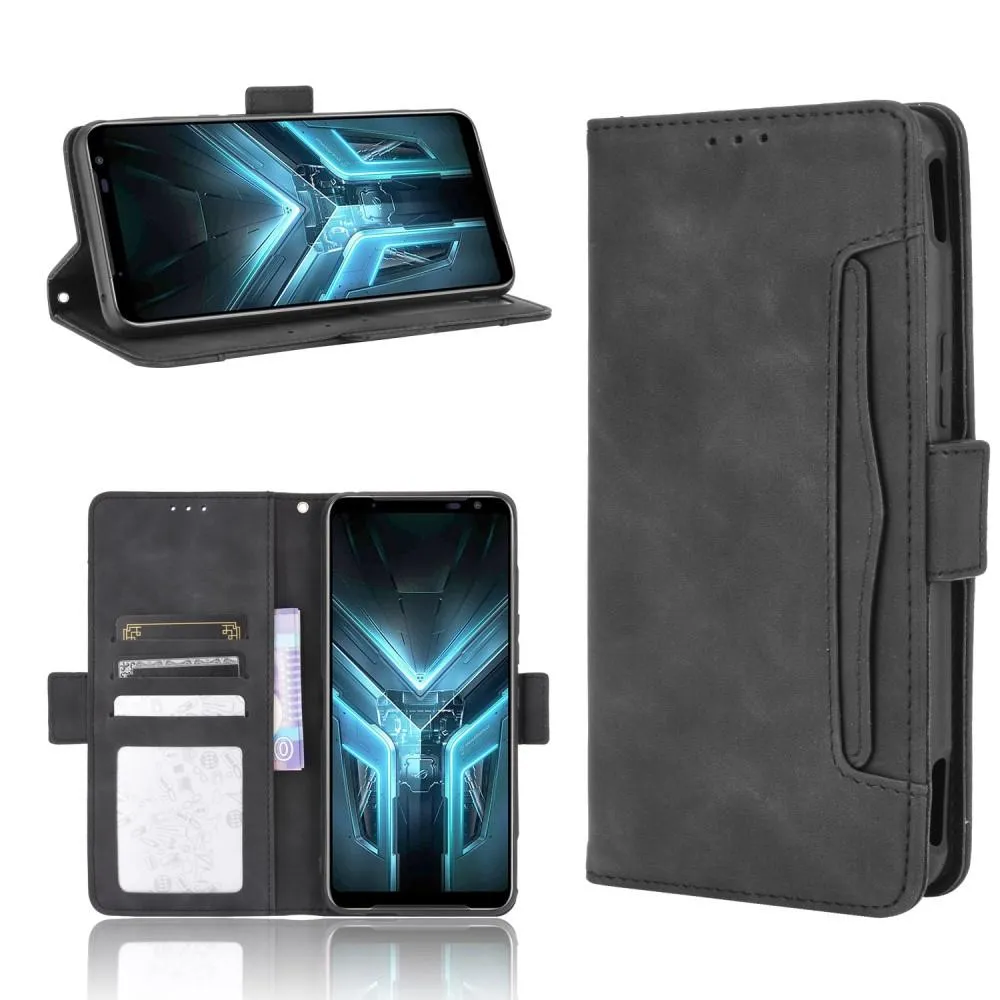 Asus ROG Phone 3 ZS661KS Lommebok - deksel Svart